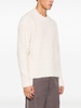 crew-neck chunky-knit jumper