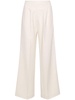 high-waisted canvas palazzo pants