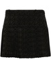 Moon Diamond-jacquard mini skirt