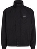 logo-appliqué high-neck lightweight jacket