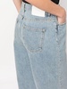 light-wash wide-leg jeans