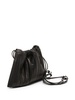 Arriccio leather clutch bag