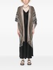 signature zigzag woven cape 