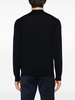 mock-neck virgin wool jumper