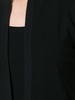 cropped round-neck cardigan