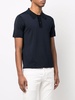 short-sleeve pointed-collar polo shirt