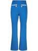 logo-charm flared trousers