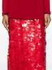 sequined midi skirt