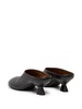 55mm round-toe leather mules