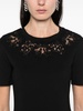 lace-panels T-shirt