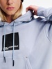 Box-logo patch hoodie