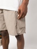 Mount drawstring-hem shorts