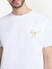 embroidered logo cotton T-shirt