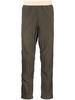 elasticated-waistband straight-leg trousers