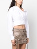 Alexander Wang Cropped Wrapped Front Shirt Clothing