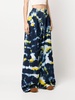 Moonrise tie-dye wide-leg jeans