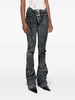 Big Waistband Drape skinny jeans