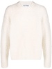 crew-neck chunky-knit jumper