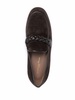 Massimo braid-embellished suede loafers