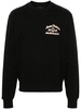 logo-embroidered cotton sweatshirt