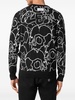 Dripping Skull jumper