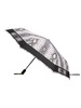 snakeskin-print folded umbrella