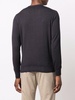 fine-knit rib-trimmed jumper