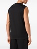 logo-appliqué crew-neck tank top