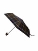 Tartan checked umbrella