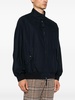 zip-details cotton bomber jacket