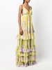 New Baroque maxi-dress