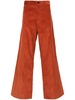 flared corduroy trousers