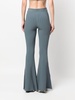 Jaya ribbed flared trousers