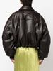 coated bomber jacket