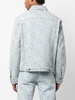 Monogram-jacquard denim jacket