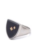 star-appliqué signet ring