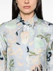 graphic-print silk shirt