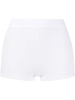 fine-ribbed boxer shorts