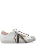 Golden Goose Super Star Bio Based Upper Glitter Toe Suede Star And Leather Heel Shoes