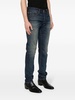 mid-rise slim-fit jeans