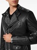 studded leather jacket