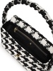 Nico houndstooth-pattern shoulder bag