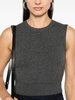 cropped vest