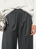 Wide virgin wool pants