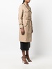 studded belted trench coat