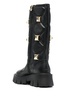 stud-embellished mid-calf boots