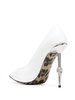 Decollete 120mm patent pumps