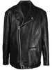 Luke Stooges zip-up leather jacket