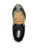 panelled low-top sneakers