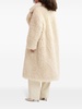 Greedy faux-fur coat